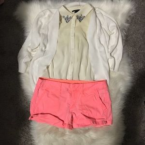 Cute bright pink shorts
